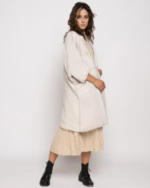 Panel Seamed Batwing Cardigan