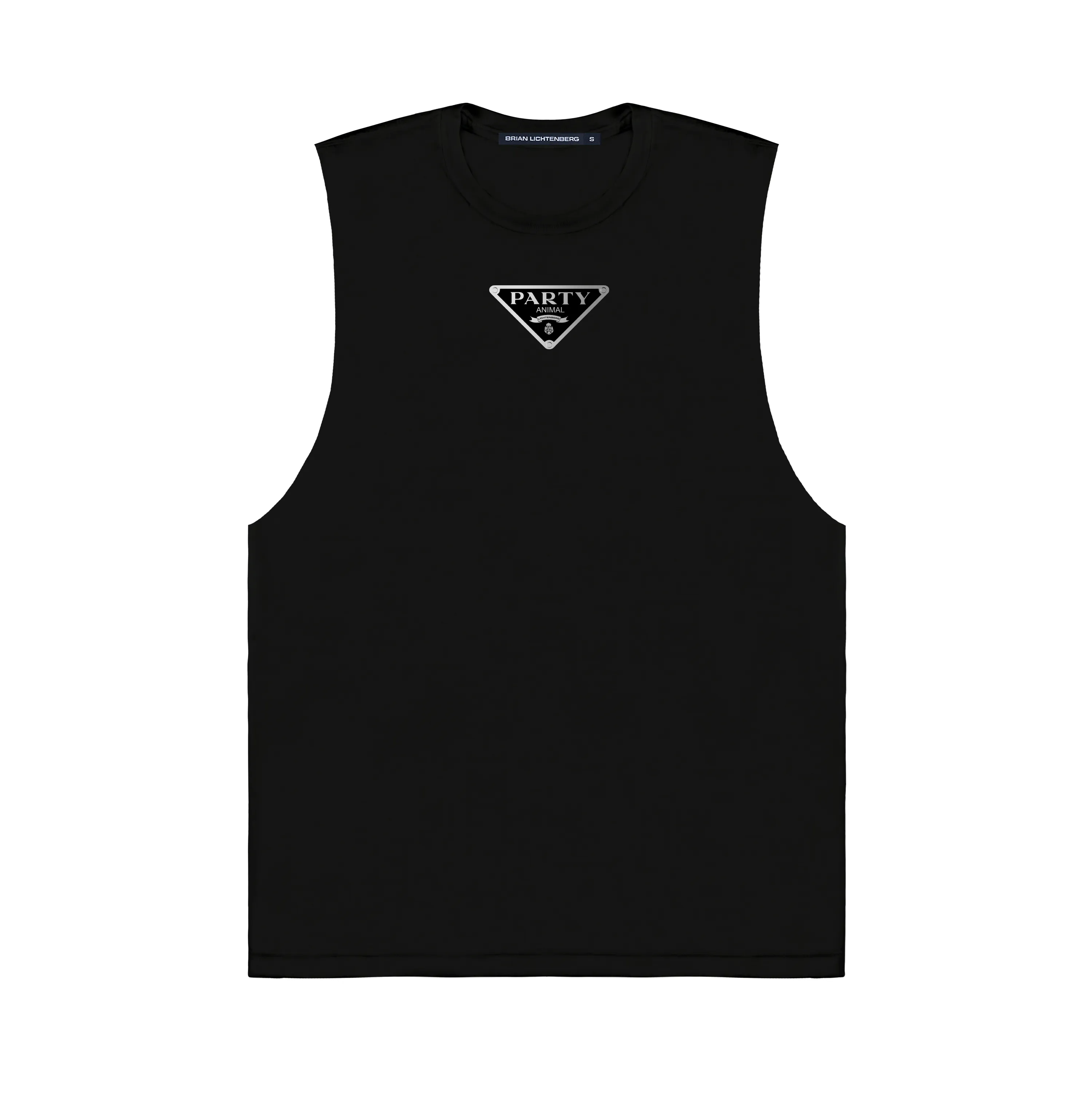 PARTY ANIMAL EMBLEM MUSCLE TEE