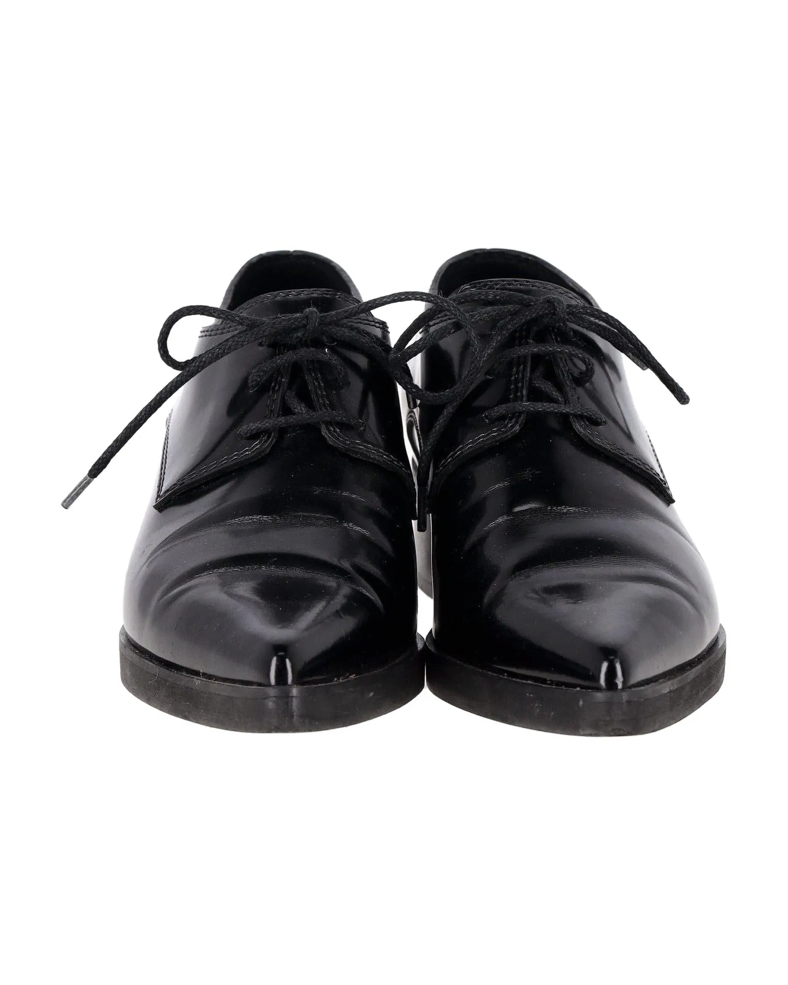 Patent Leather Oxford Shoes