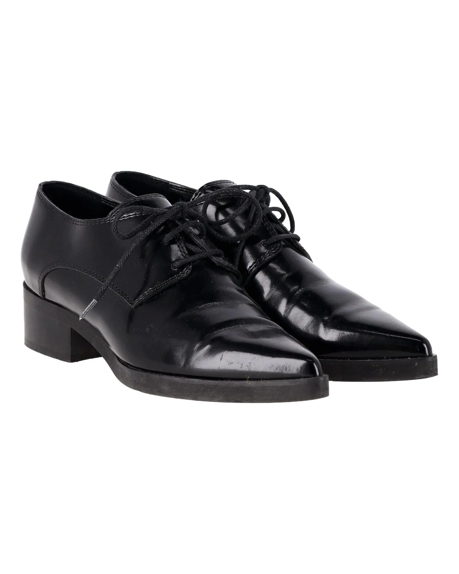Patent Leather Oxford Shoes