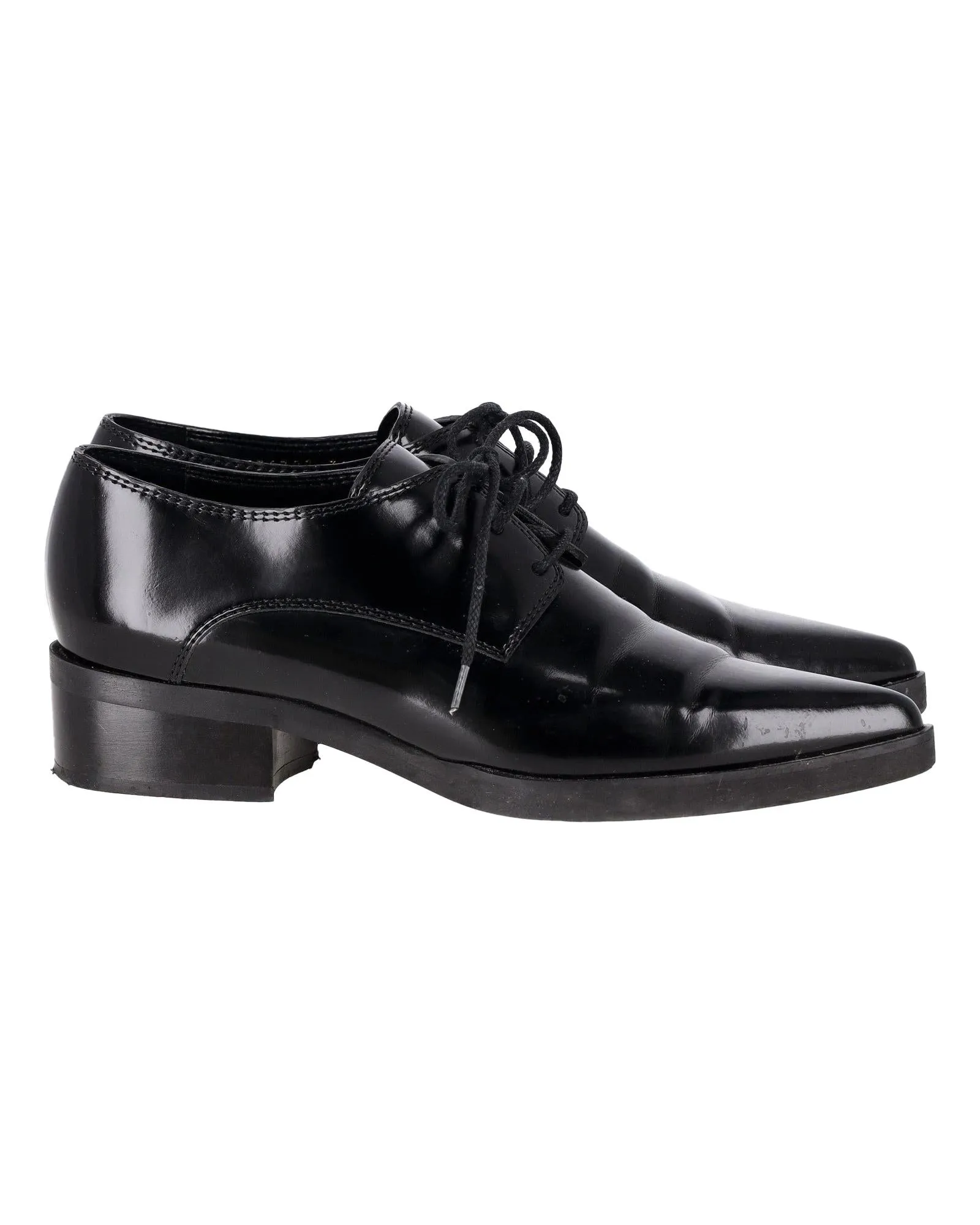 Patent Leather Oxford Shoes