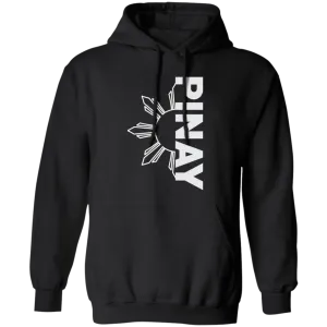 Pinay in Vertical Half Sun Unisex Pullover Hoodie