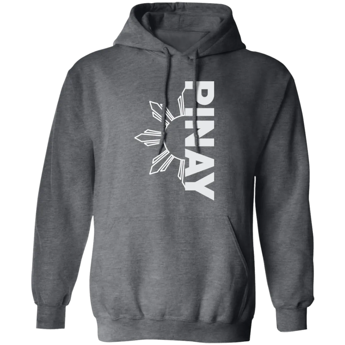 Pinay in Vertical Half Sun Unisex Pullover Hoodie