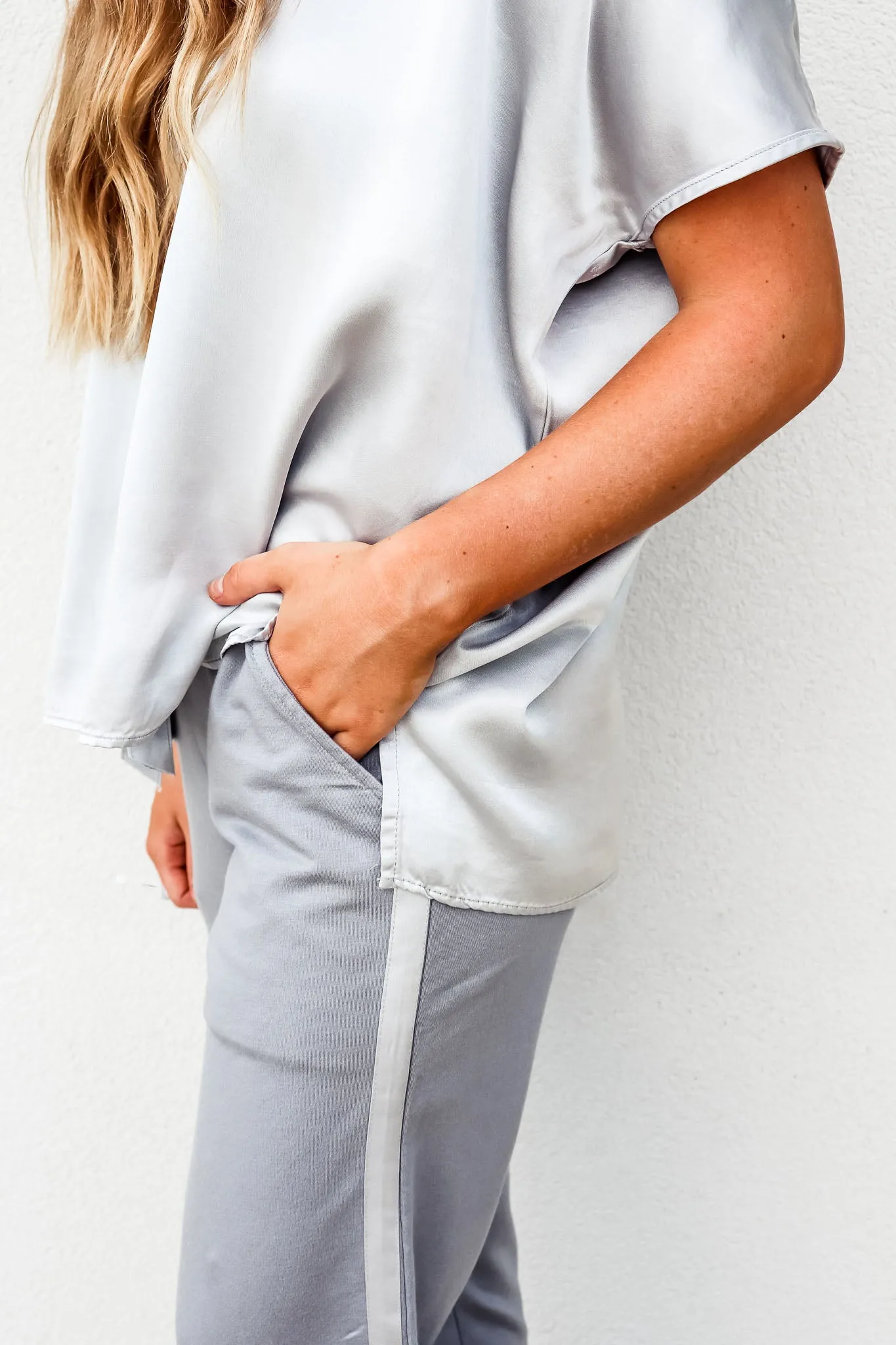 PJ Harlow Blair Pant in Dark Silver