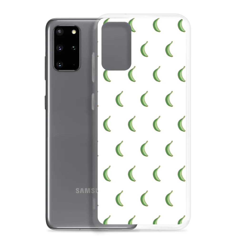 Platano All-Over Dominican Samsung Case (White)