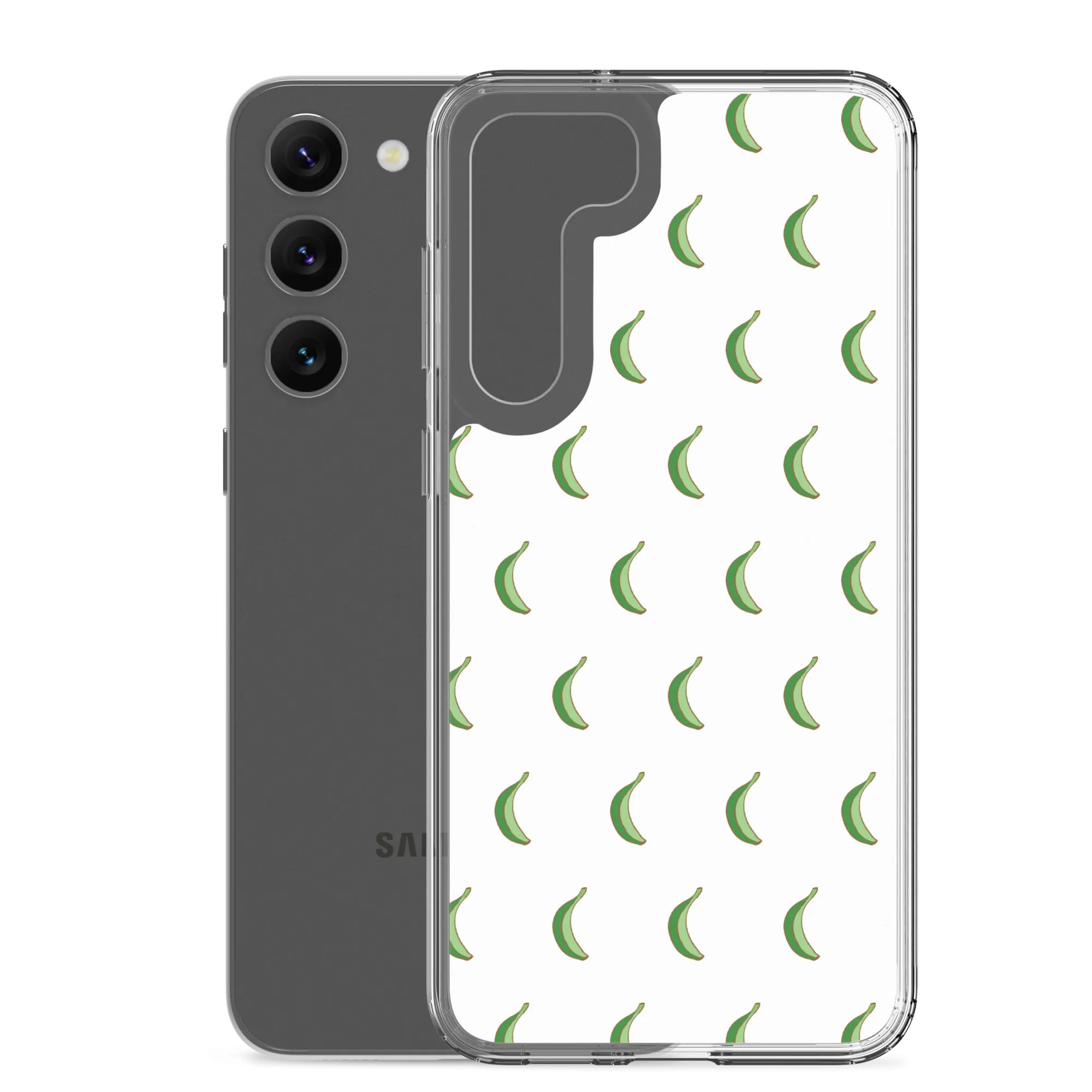 Platano All-Over Dominican Samsung Case (White)