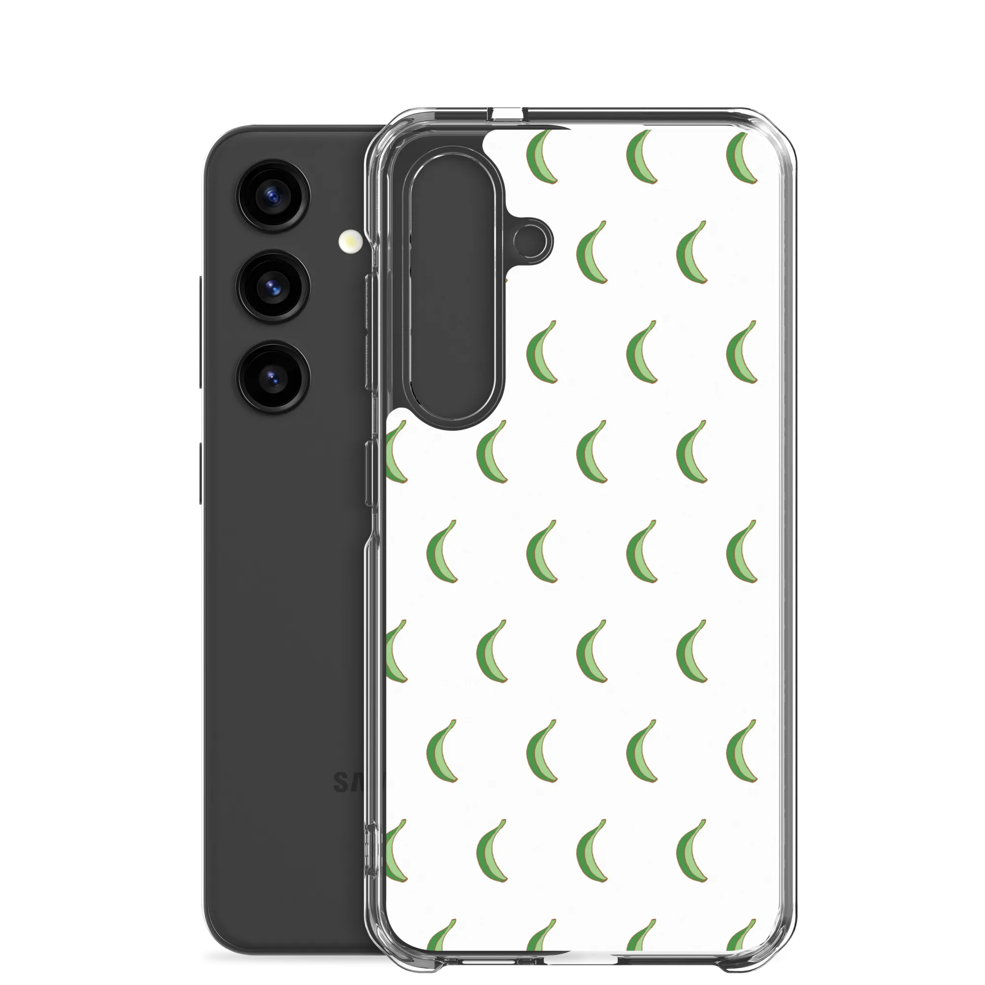 Platano All-Over Dominican Samsung Case (White)