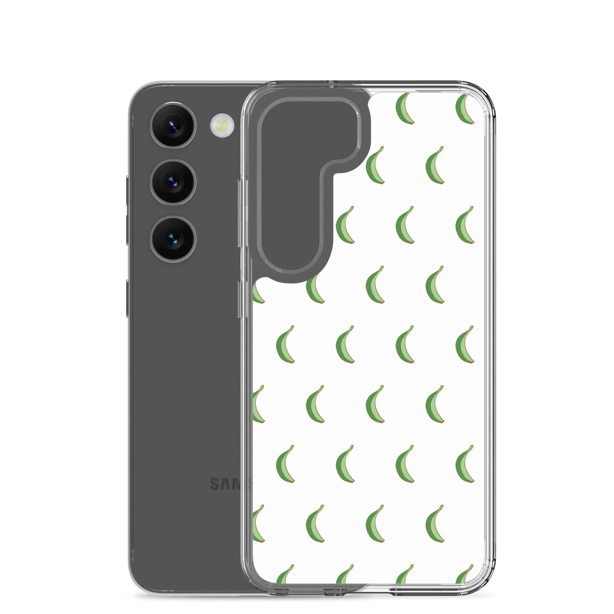Platano All-Over Dominican Samsung Case (White)