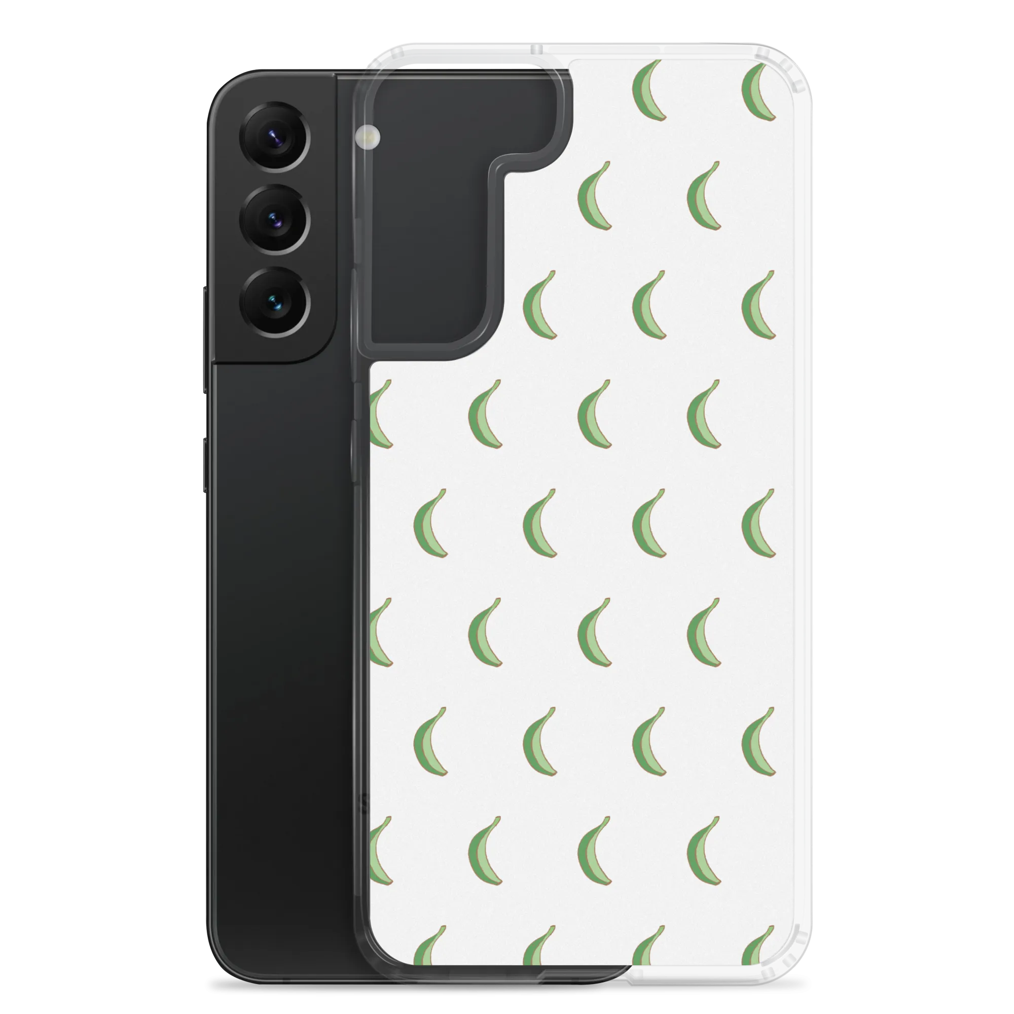 Platano All-Over Dominican Samsung Case (White)