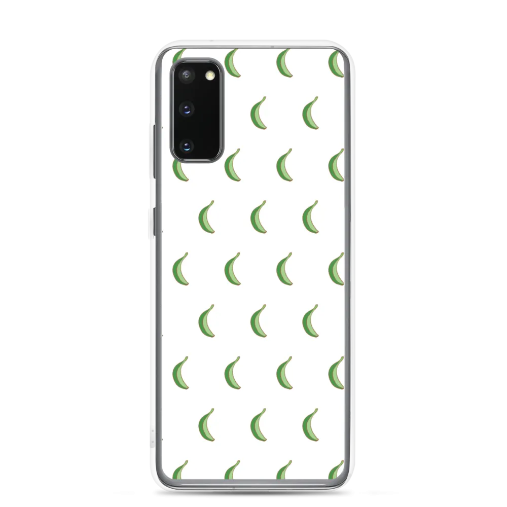 Platano All-Over Dominican Samsung Case (White)