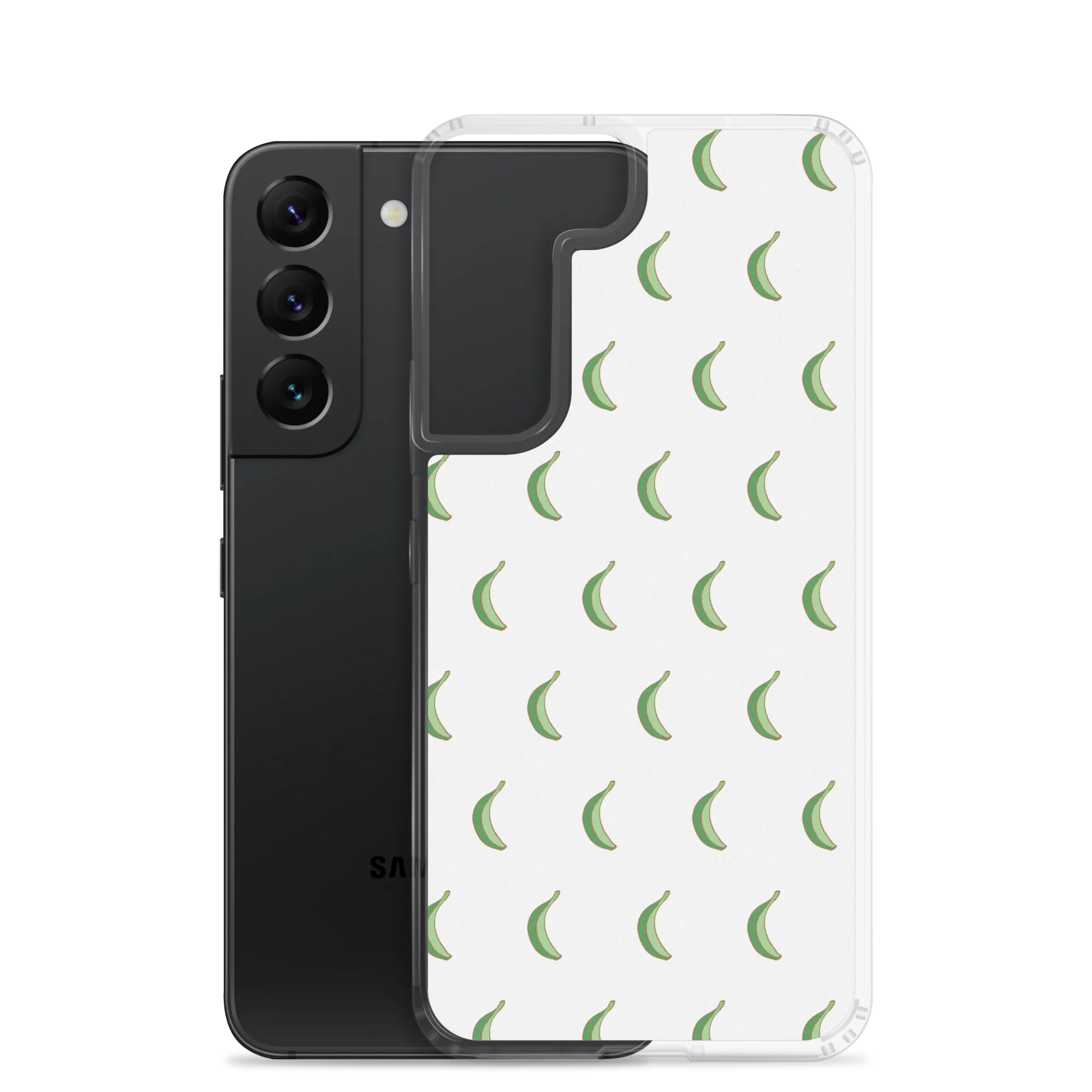 Platano All-Over Dominican Samsung Case (White)