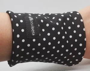 Pochette poignet - Chic noir - Deuxbest