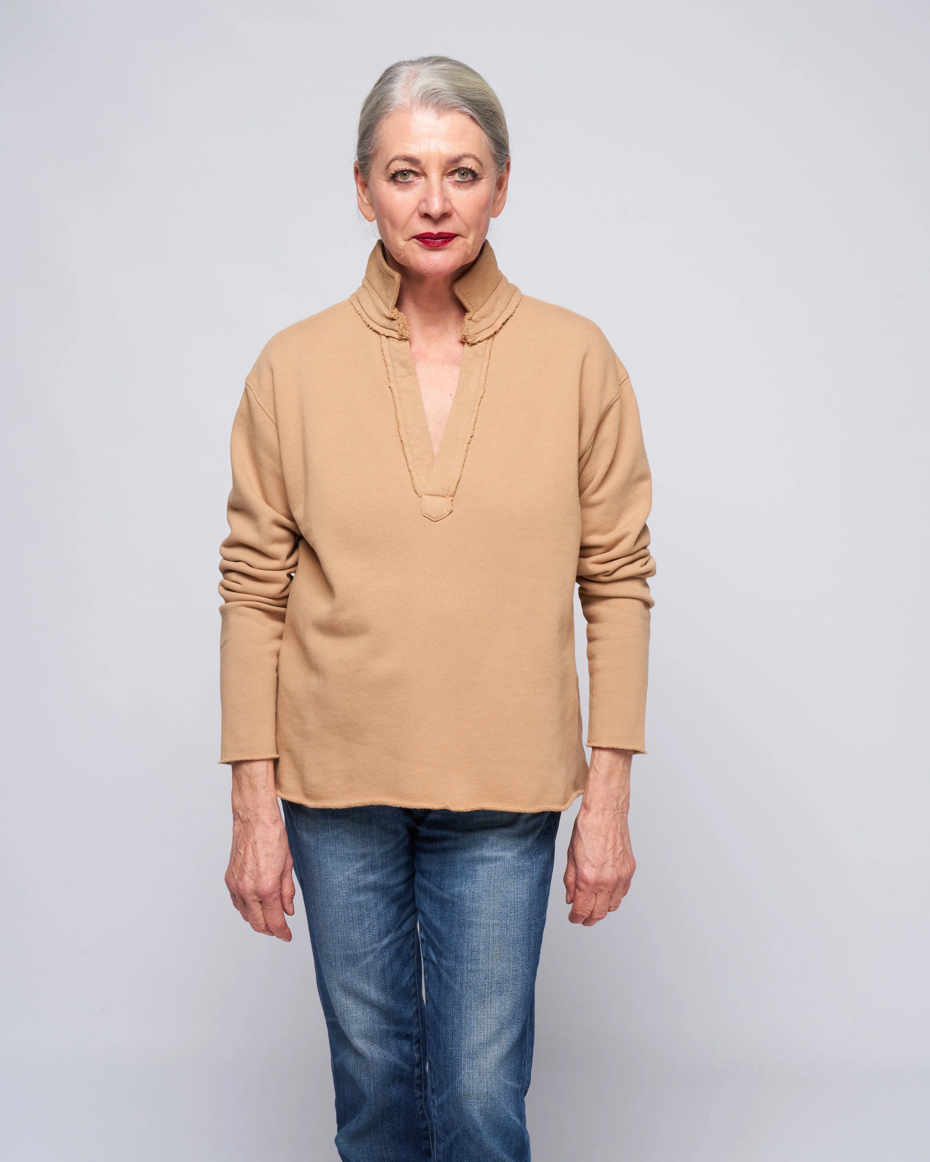 popover henley - camel