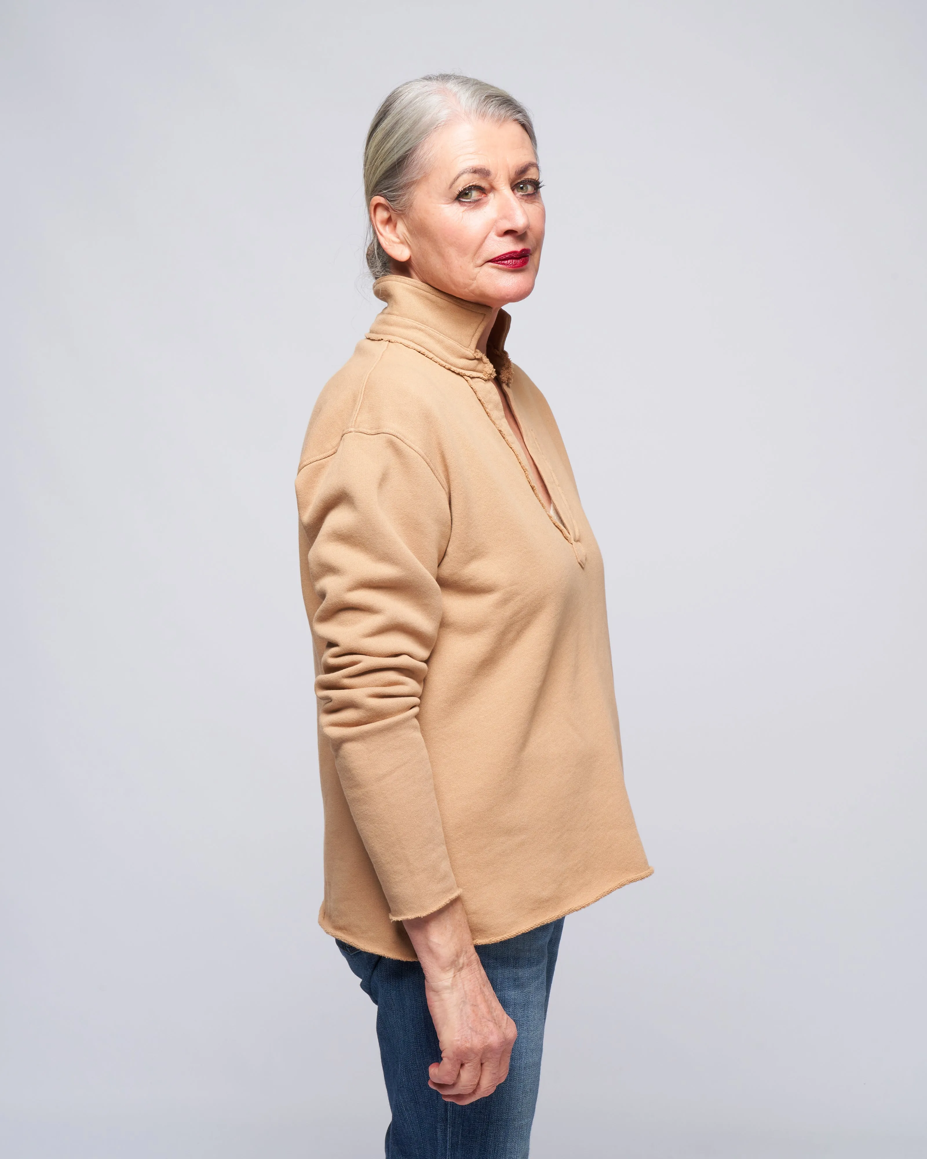popover henley - camel