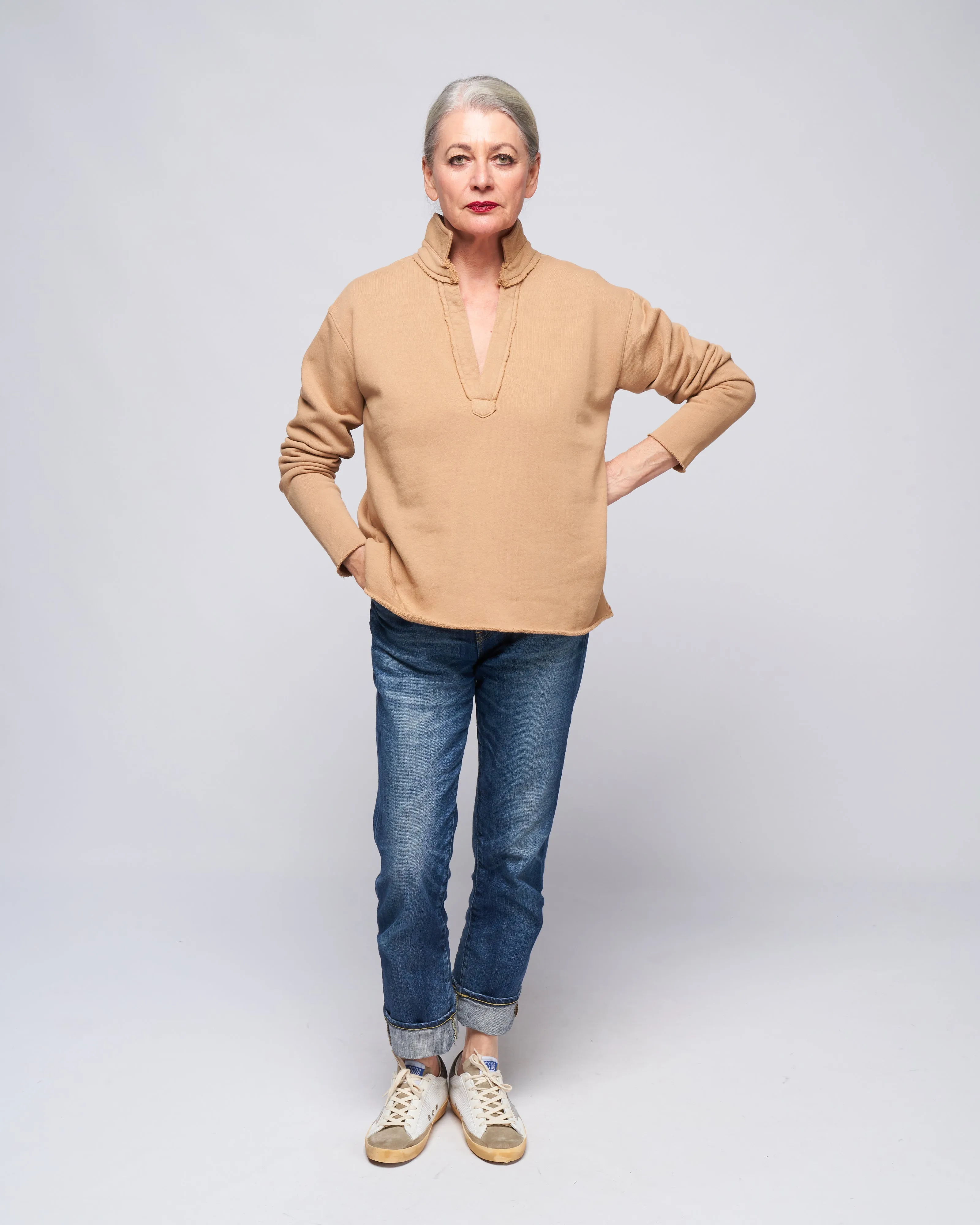 popover henley - camel