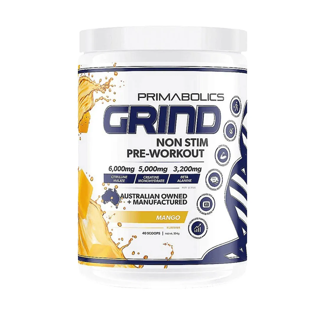 Primabolics Grind Non-Stim Pre Workout