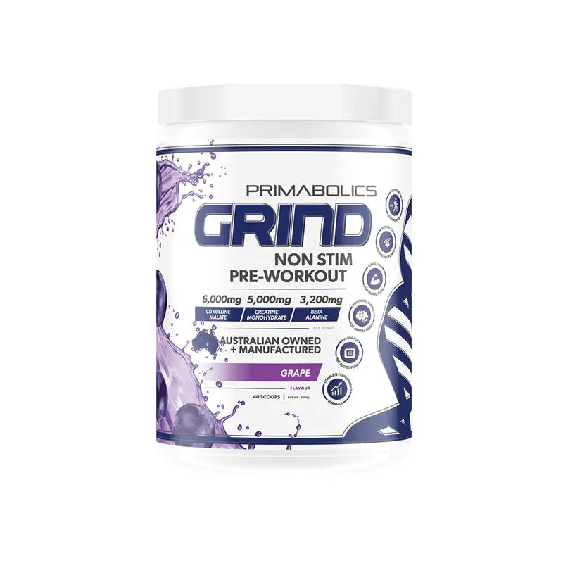 Primabolics Grind Non-Stim Pre Workout