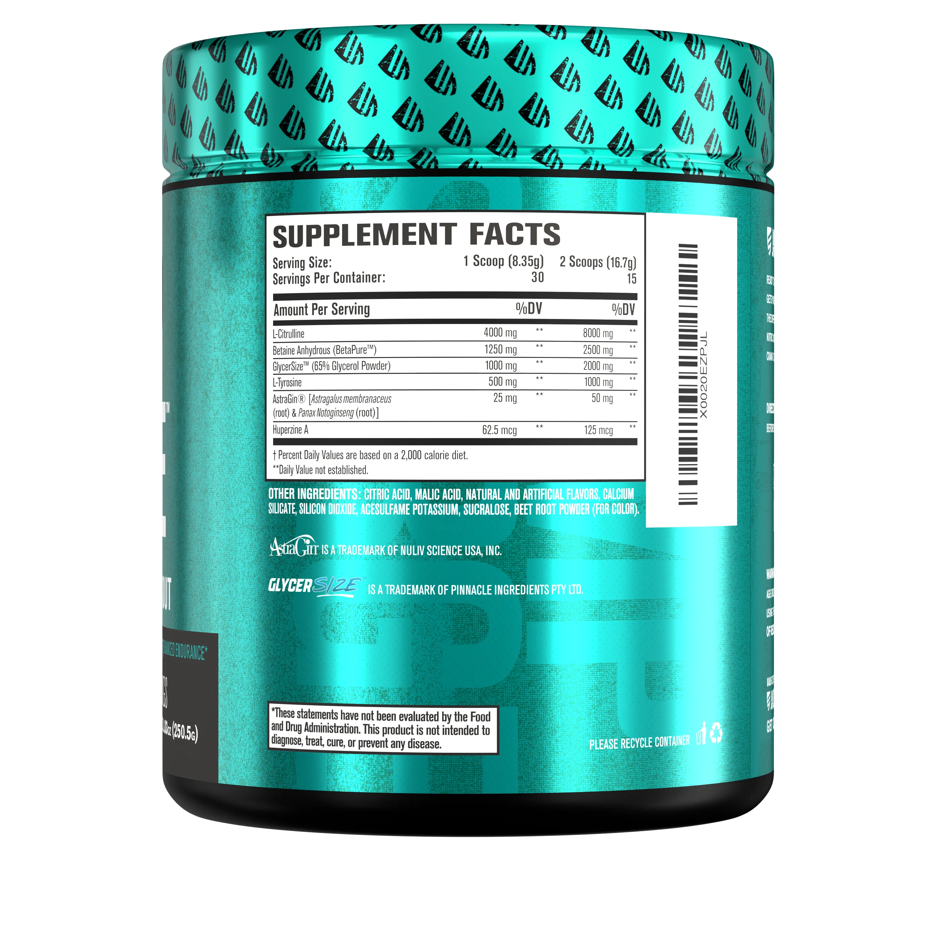 Pump Surge - Stim Free Pump & Nootropic Pre-Workout