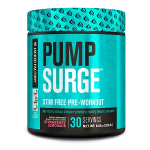 Pump Surge - Stim Free Pump & Nootropic Pre-Workout