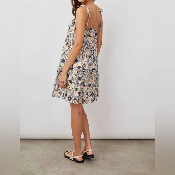 Rails Caralyn Dress Medium Mod Floral EUC
