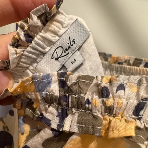 Rails Caralyn Dress Medium Mod Floral EUC