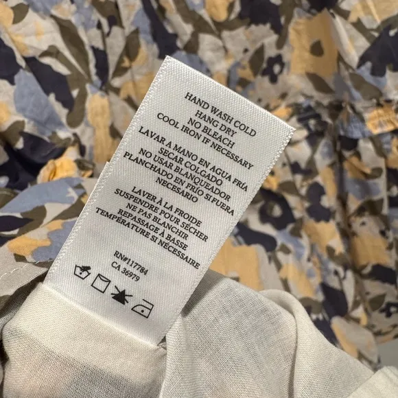 Rails Caralyn Dress Medium Mod Floral EUC