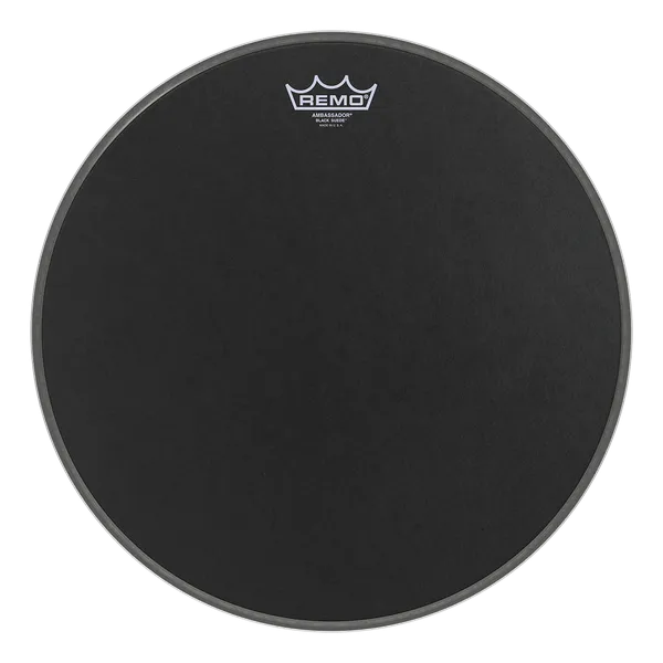 Remo Ambassador Black Suede Drum Heads