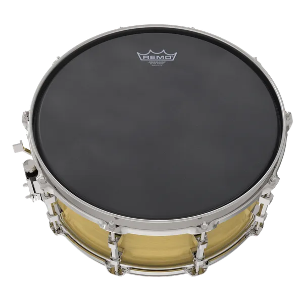 Remo Ambassador Black Suede Drum Heads