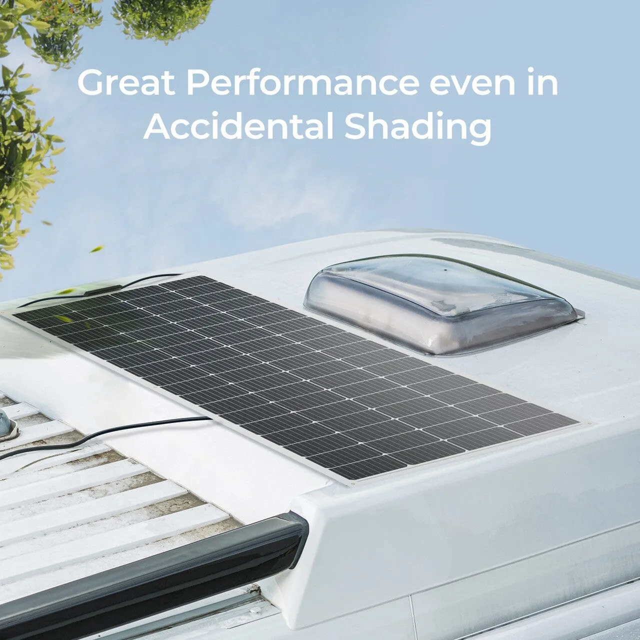 Renogy 200-Watt 12-Volt Flexible Monocrystalline Solar Panel