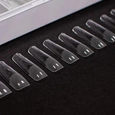 Revel - Full Cover | SOFT GEL NAIL EXTENSIONS | LONG COFFIN 504pc (Pre-Etched)