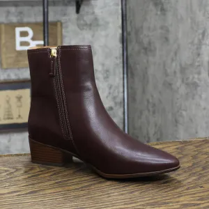 Rockport Geovana Boots Amputee Replacement Left Shoe Only Oxblood Brown Red 8.5W
