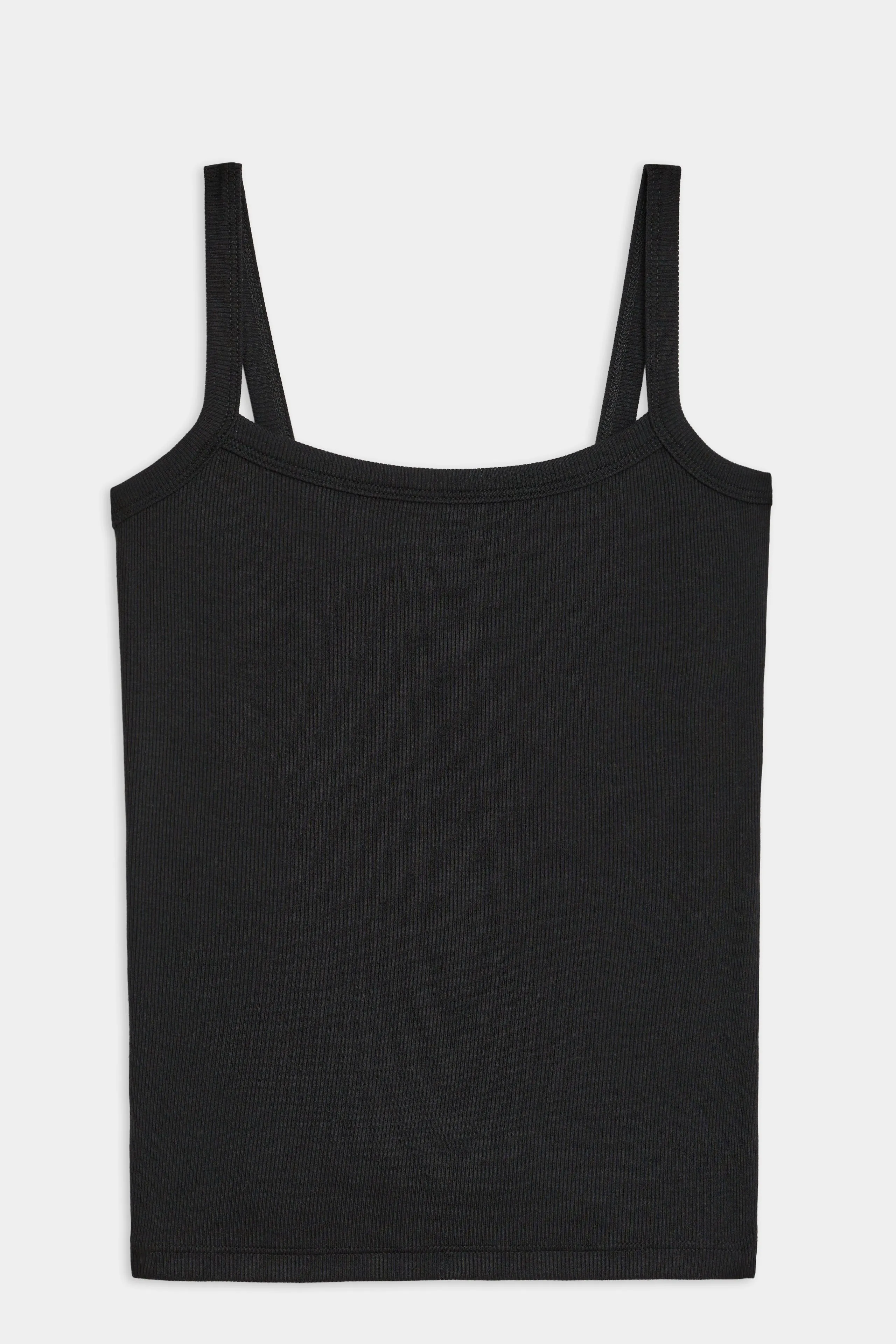 Romy Rib Tank - Black