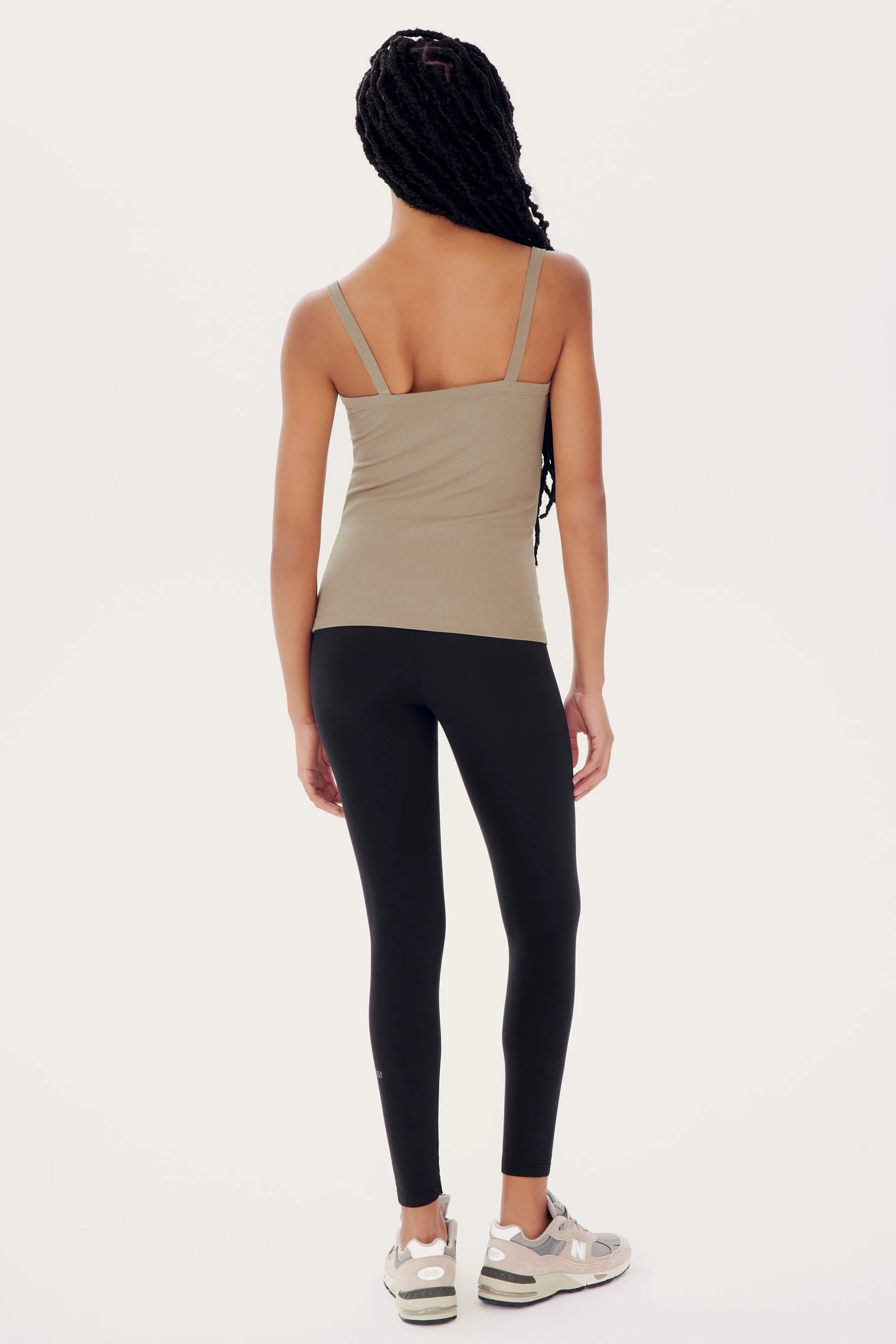 Romy Rib Tank - Latte