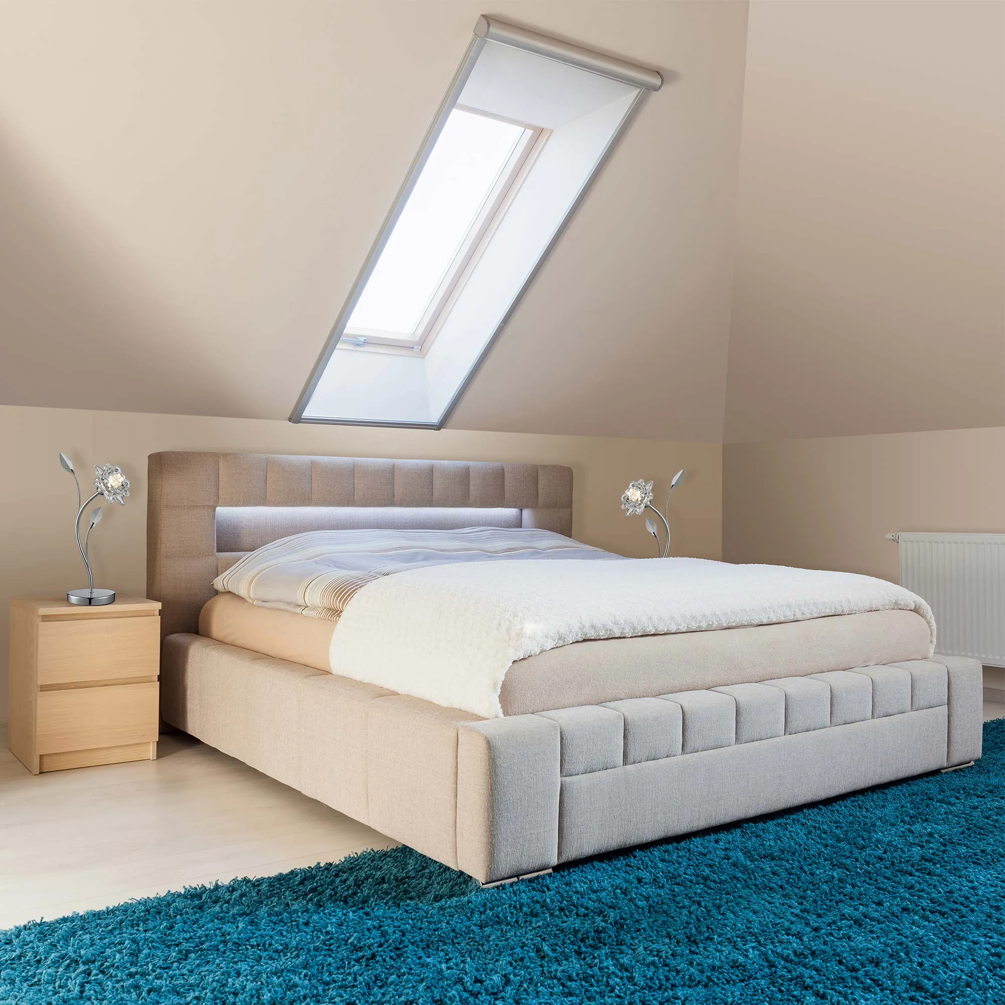 Ruislip Table and Floor Lamp LED Light