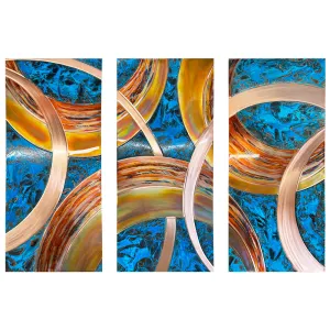 Running Circles - Triptych