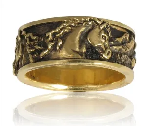 Running Horse Head Band
