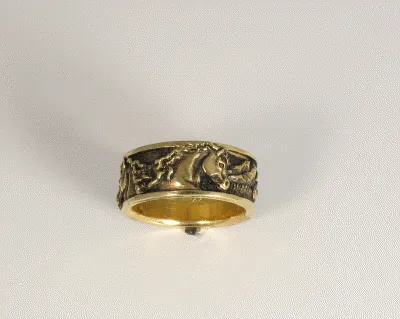Running Horse Head Band
