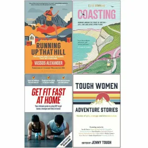Running Up That Hill, Coasting, Get Fit Fast At Home, Tough Women 4 Books Set
