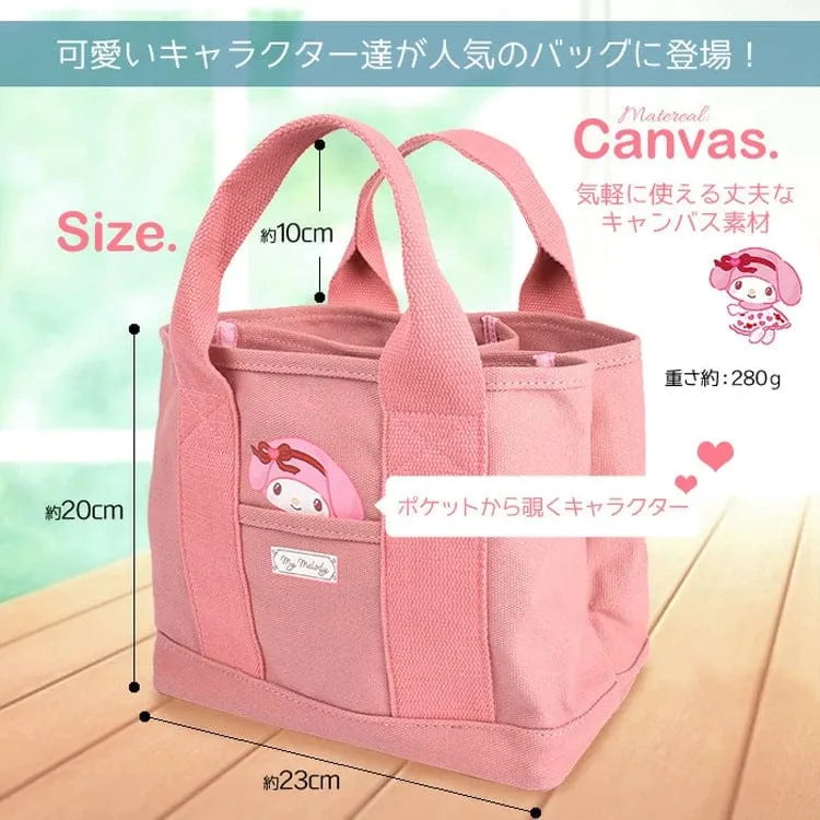 Sanrio Japanese Versatile Canvas Tote Bag
