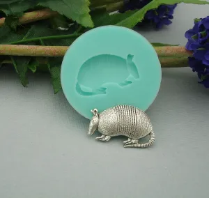 Silicone Mold Armadillo Jewelry, Resin, Polymer Clay.