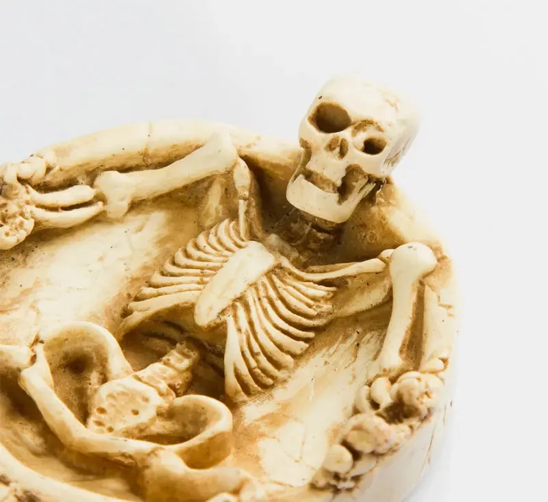 Skull Resin Ash-tray