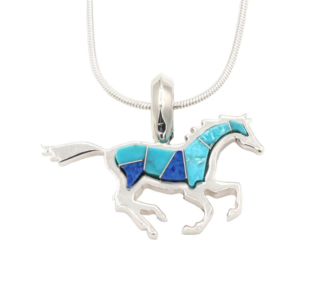 Small Running Horse Pendant
