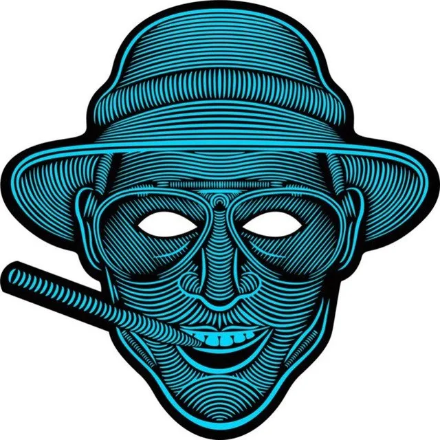 Sound Reactive LED Mask