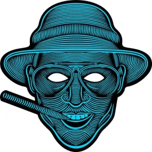 Sound Reactive LED Mask