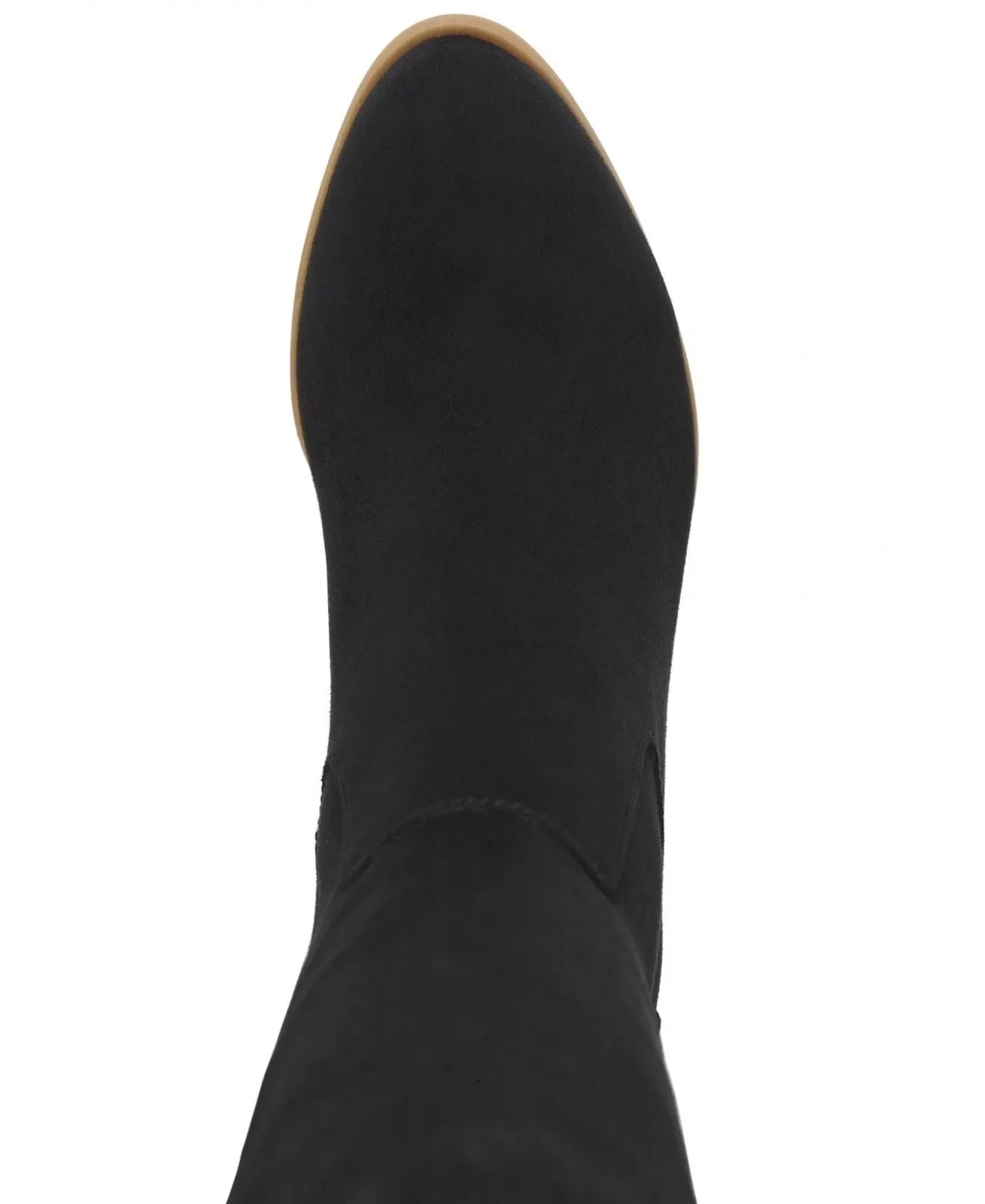 Style & Co. Womens Warrda Block-Heel Boots 10014036400 Black 8M