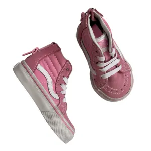 Suede Sneakers with zippers, 4C // Vans
