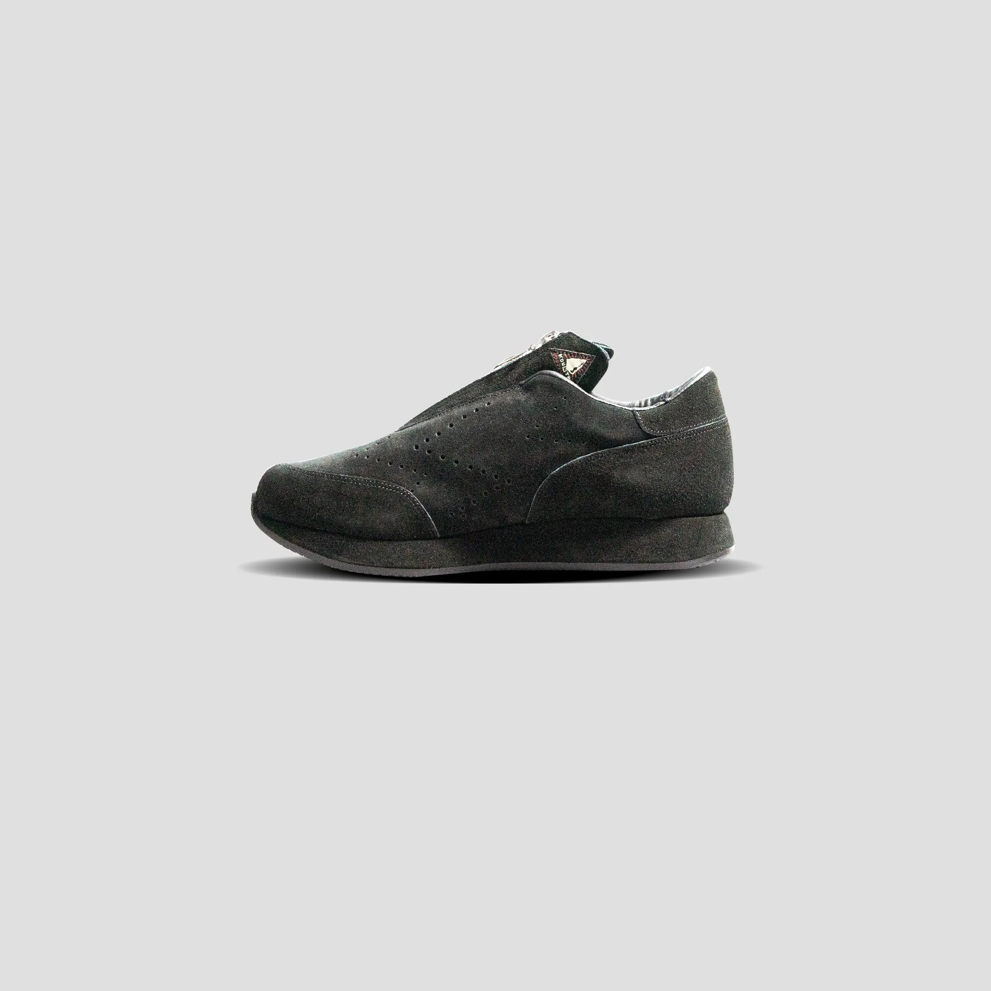 SUEDE ZIP-UP SPARROW SNEAKERS