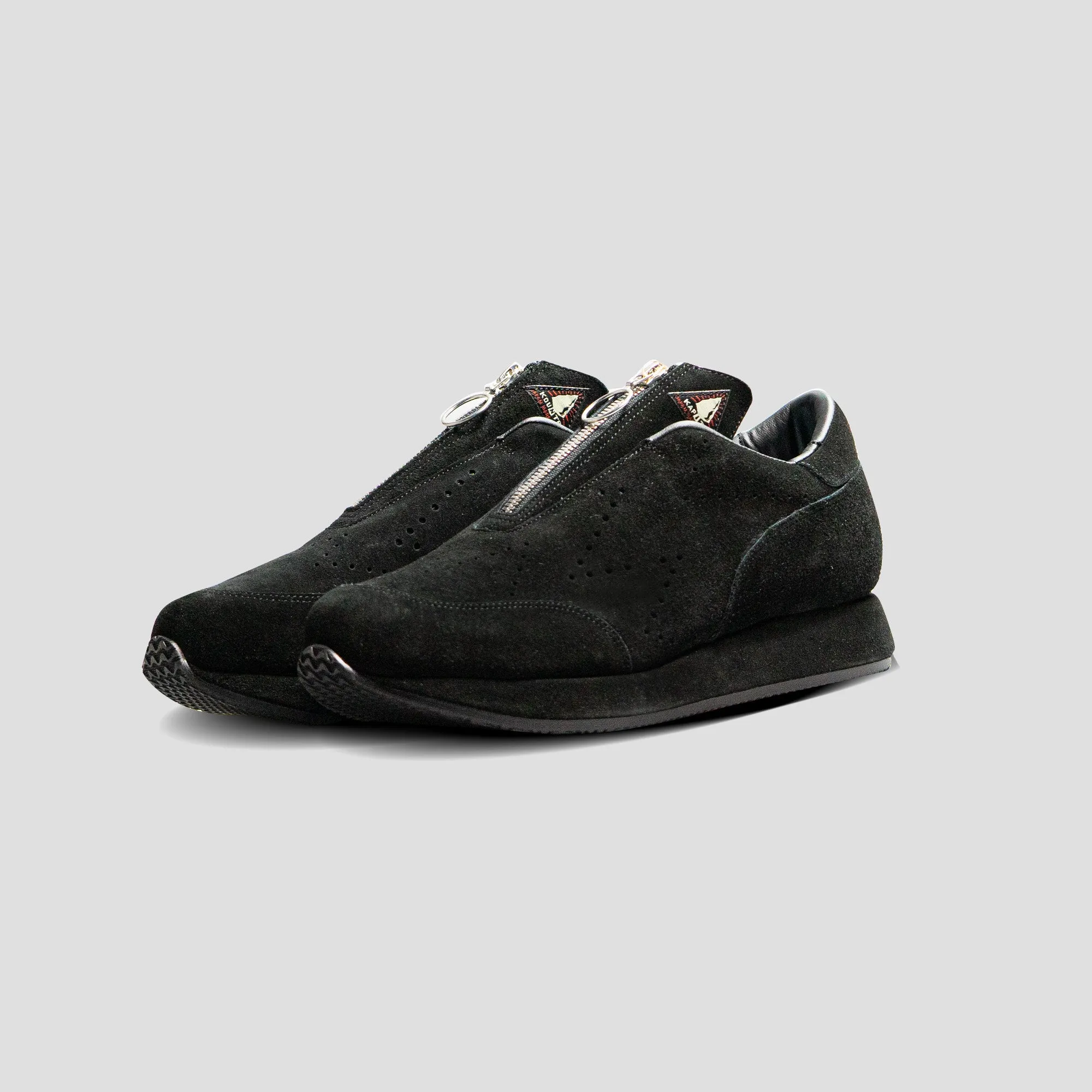 SUEDE ZIP-UP SPARROW SNEAKERS