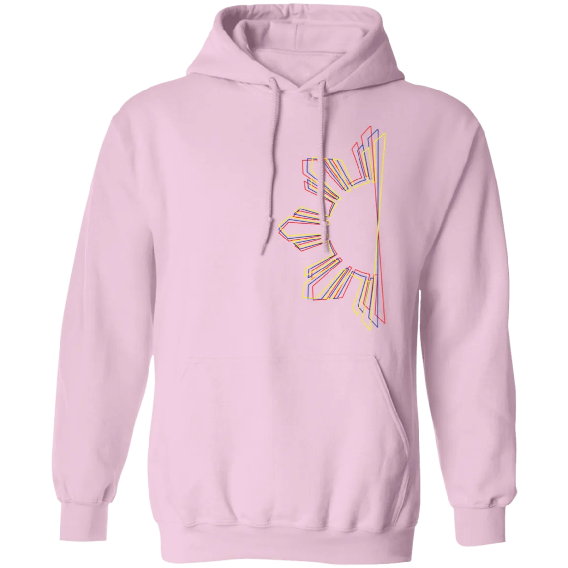 Sun and Stars 3D Unisex Pullover Hoodie