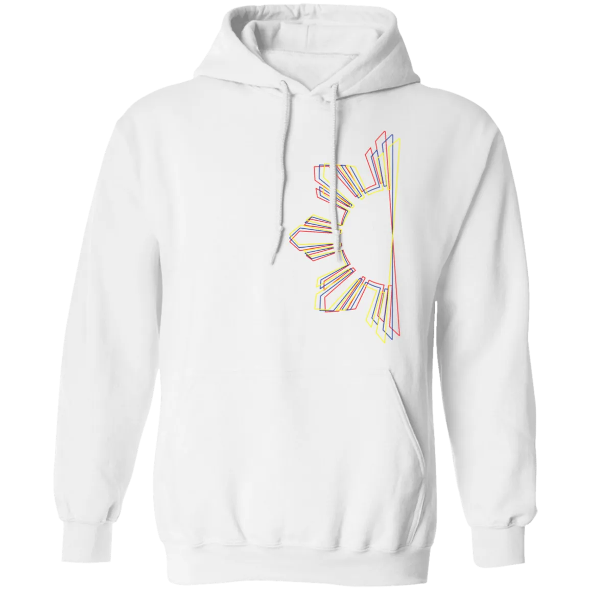 Sun and Stars 3D Unisex Pullover Hoodie